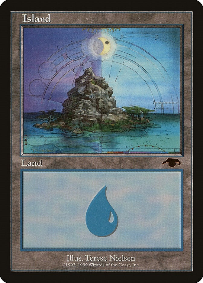 Image for Island - Guru (2) (Guru Lands) - Magic: The Gathering