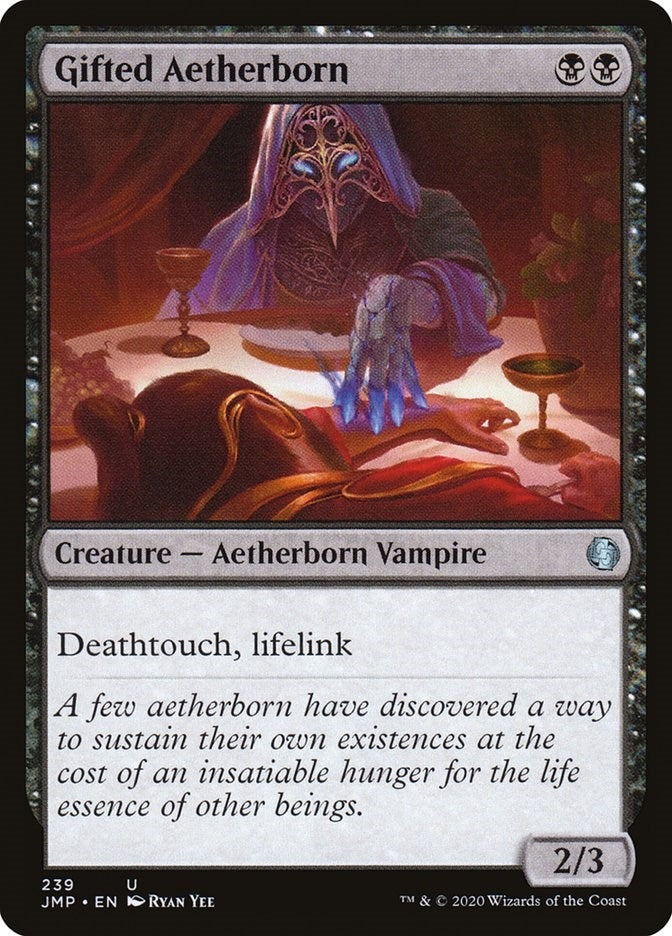Image for Gifted Aetherborn (239) (Jumpstart) - Magic: The Gathering