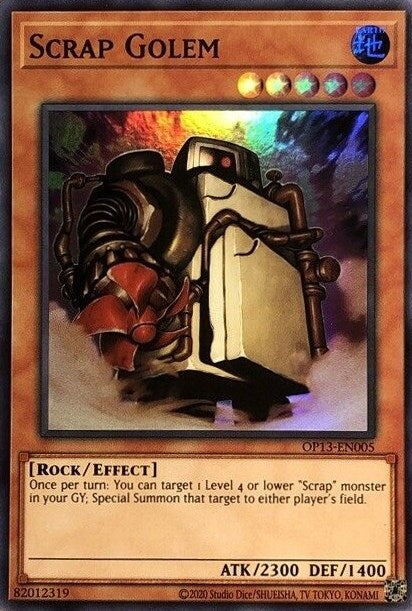 Image for Scrap Golem (OP13-EN005) (OP13) - YuGiOh