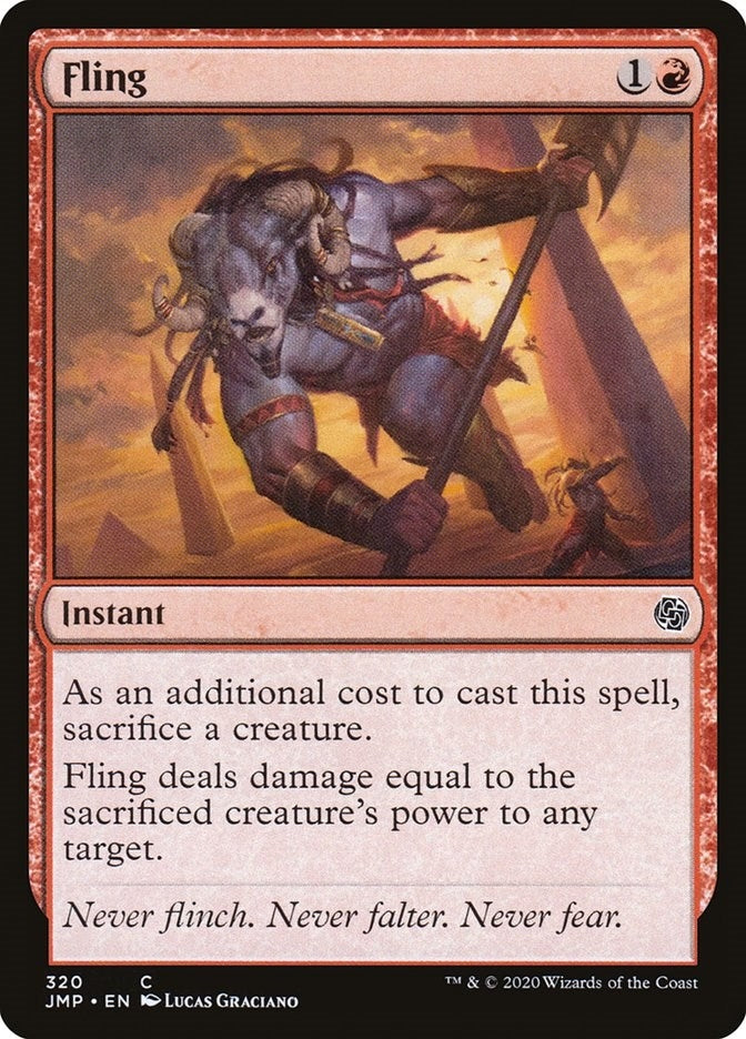 Image for Fling (320) (Jumpstart) - Magic: The Gathering