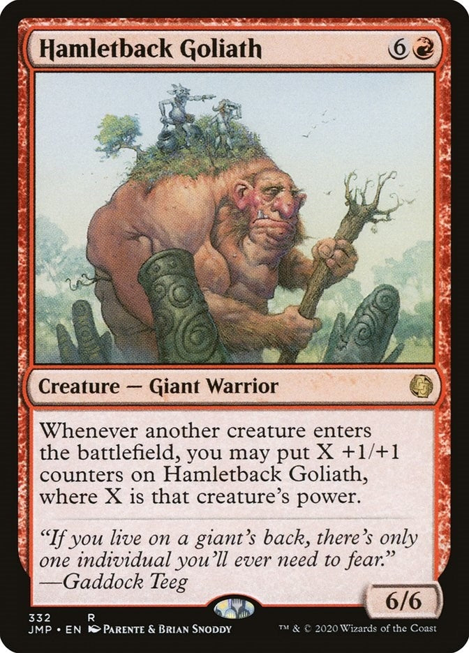 Image for Hamletback Goliath (332) (Jumpstart) - Magic: The Gathering