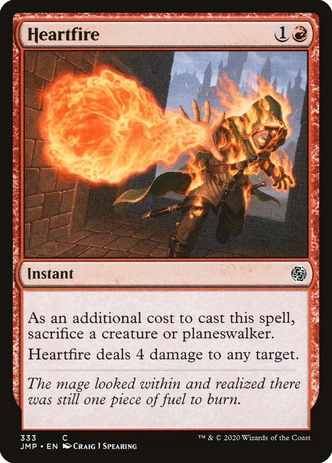Image for Heartfire (333) (Jumpstart) - Magic: The Gathering