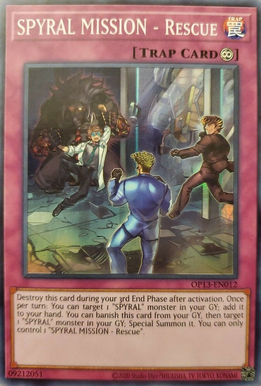 Image for SPYRAL MISSION - Rescue (OP13-EN012) (OP13) - YuGiOh