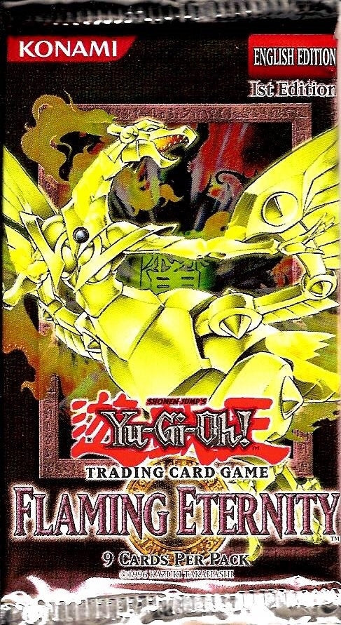 Flaming Eternity - Booster Pack [1st Edition]