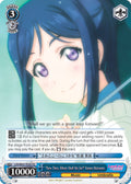 Image for "Now Then, Where Shall We Go?" Kanan Matsuura (LSS/W53-TE20 TD) (Love Live! Sunshine!! Extra Booster) - Weiss Schwarz