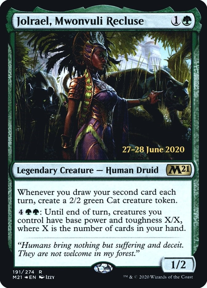 Image for Jolrael, Mwonvuli Recluse (191) (Prerelease Cards) - Magic: The Gathering