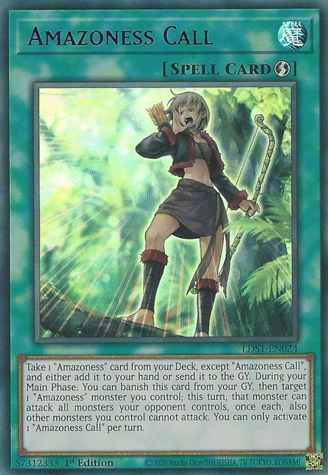 Image for Amazoness Call (Purple) (LDS1-EN024) (LDS1) - YuGiOh