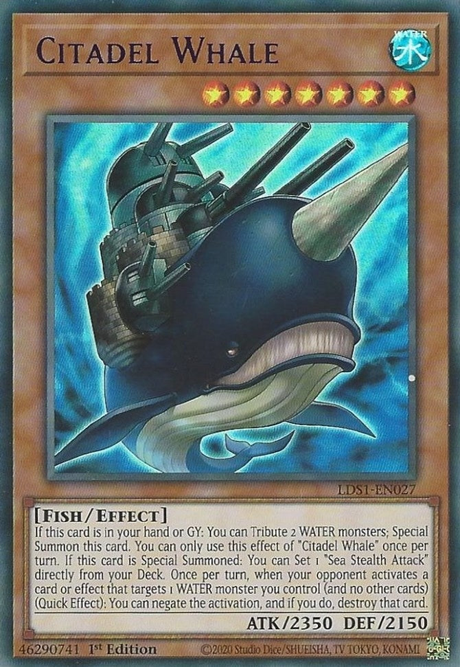 Image for Citadel Whale (Purple) (LDS1-EN027) (LDS1) - YuGiOh