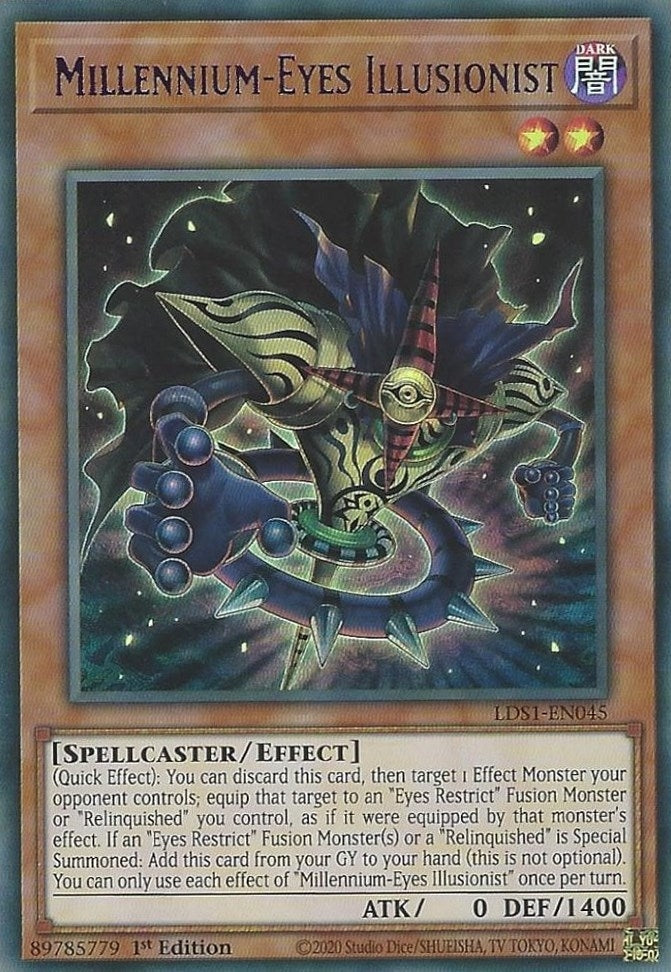 Image for Millennium-Eyes Illusionist (Purple) (LDS1-EN045) (LDS1) - YuGiOh