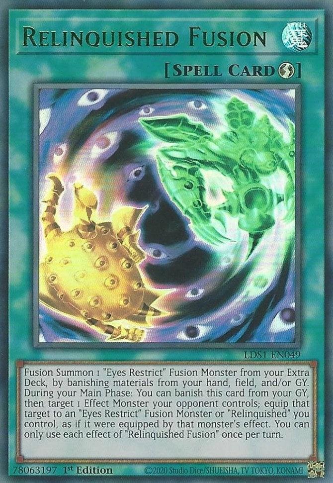 Image for Relinquished Fusion (Green) (LDS1-EN049) (LDS1) - YuGiOh