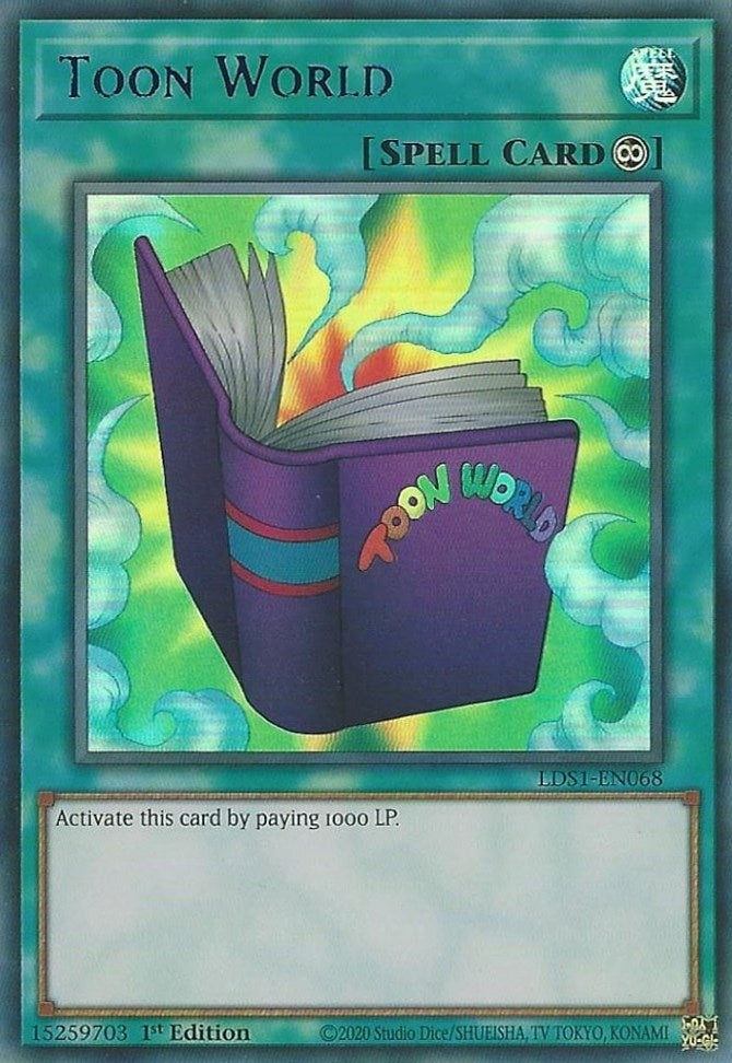 Image for Toon World (Blue) (LDS1-EN068) (LDS1) - YuGiOh