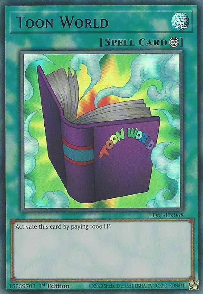 Image for Toon World (Purple) (LDS1-EN068) (LDS1) - YuGiOh