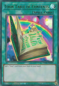 Image for Toon Table of Contents (Green) (LDS1-EN069) (LDS1) - YuGiOh