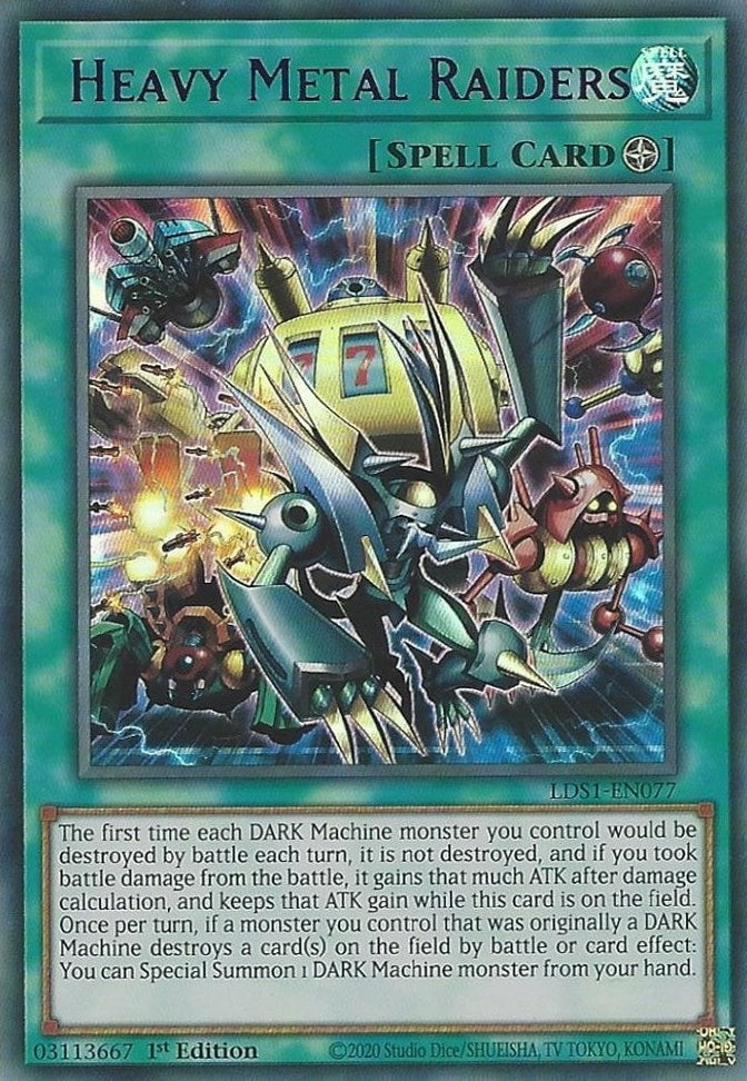 Image for Heavy Metal Raiders (Purple) (LDS1-EN077) (LDS1) - YuGiOh