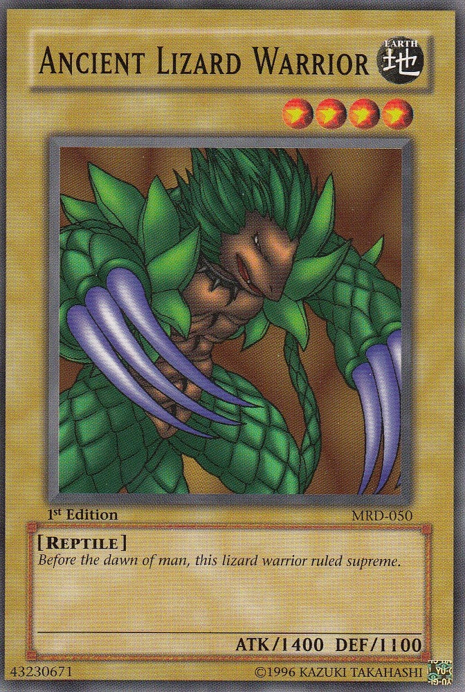 Image for Ancient Lizard Warrior (MRD-050) (MRD) - YuGiOh