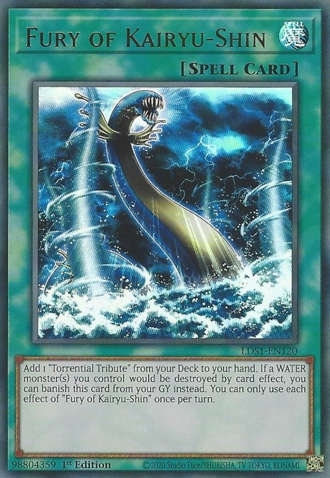 Image for Fury of Kairyu-Shin (LDS1-EN120) (LDS1) - YuGiOh