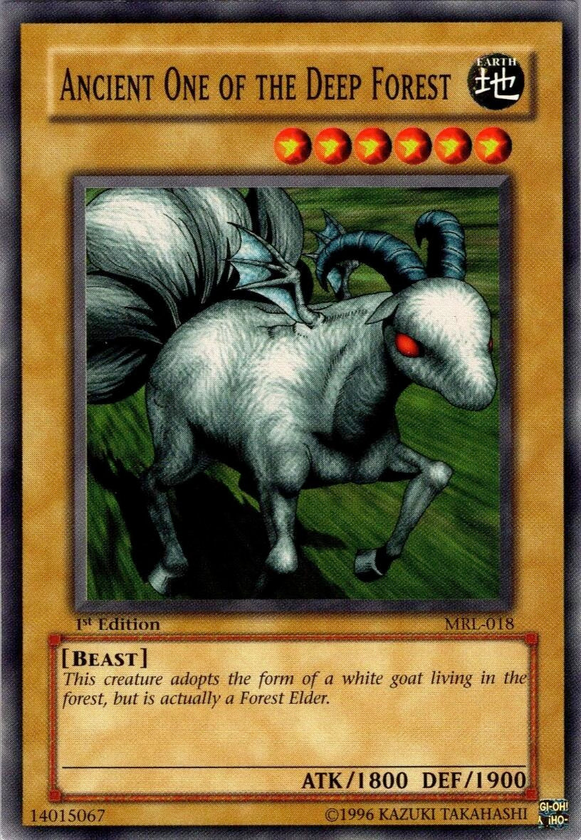 Image for Ancient One of the Deep Forest (MRL-018) (MRL-EN) - YuGiOh