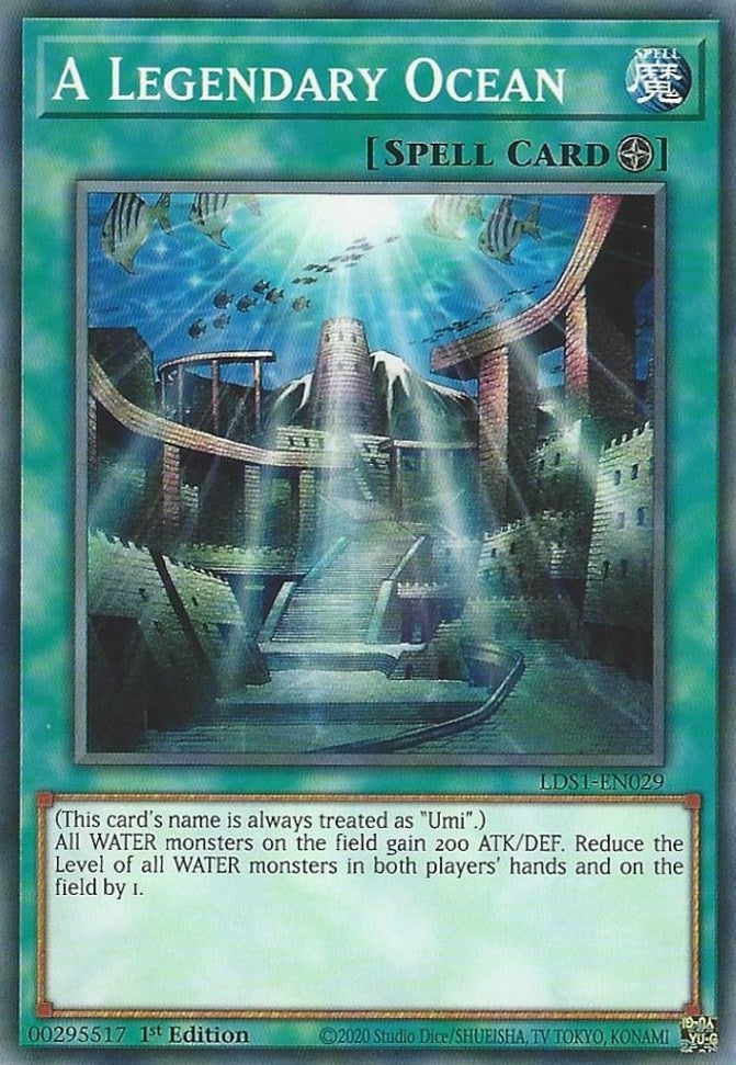 Image for A Legendary Ocean (LDS1-EN029) (LDS1) - YuGiOh