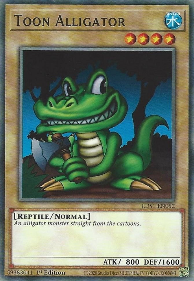 Image for Toon Alligator (LDS1-EN052) (LDS1) - YuGiOh
