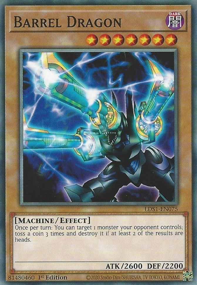 Image for Barrel Dragon (LDS1-EN075) (LDS1) - YuGiOh