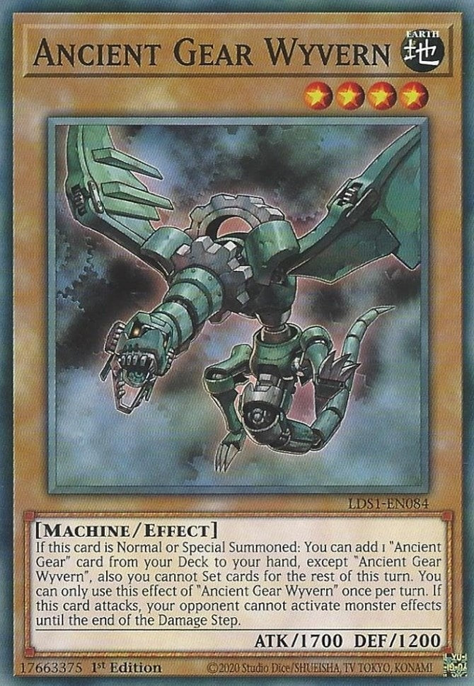 Image for Ancient Gear Wyvern (LDS1-EN084) (LDS1) - YuGiOh