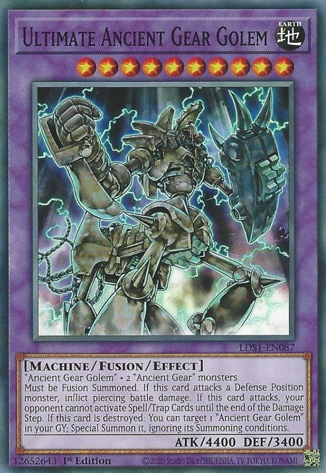 Image for Ultimate Ancient Gear Golem (LDS1-EN087) (LDS1) - YuGiOh