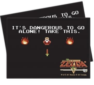 Image for The Legend of Zelda: It's Dangerous Deck Protector sleeves (65-Pack) - Card Sleeves