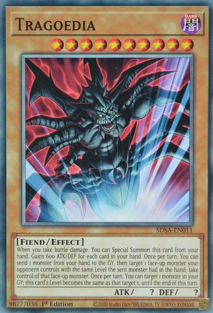 Image for Tragoedia (SDSA-EN011) (SDSA) - YuGiOh