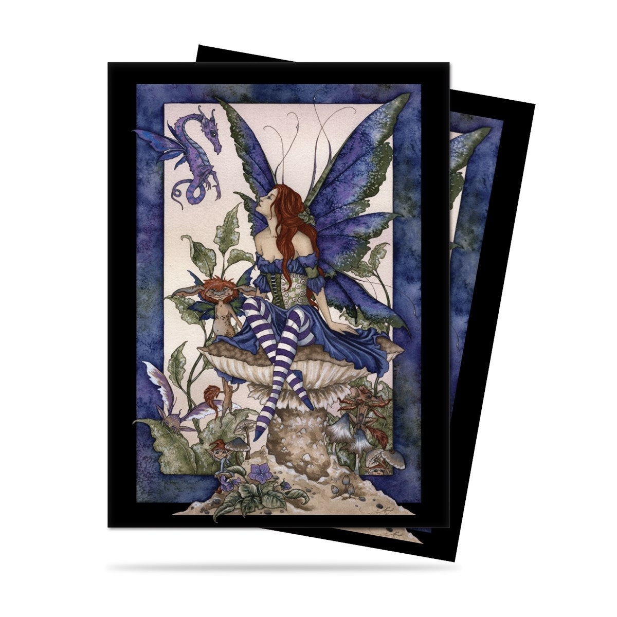 Image for Amy Brown Bottom of the Garden Standard Size Deck Protectors (100-Pack) - Card Sleeves