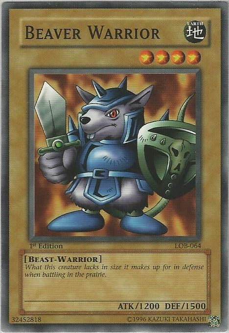 Image for Beaver Warrior (LOB-064) (LOB) - YuGiOh