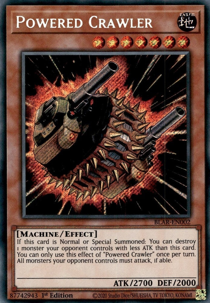 Image for Powered Crawler (BLAR-EN002) (BLAR) - YuGiOh