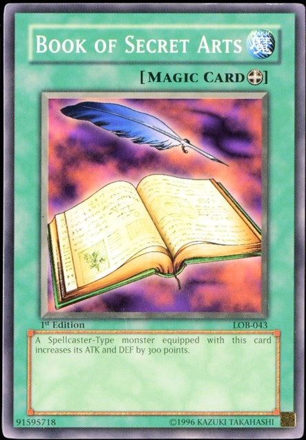 Image for Book of Secret Arts (LOB-043) (LOB) - YuGiOh