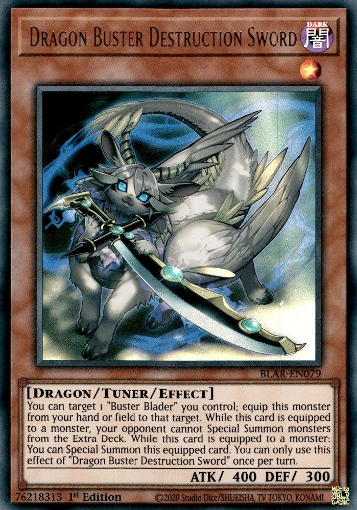 Image for Dragon Buster Destruction Sword (BLAR-EN079) (BLAR) - YuGiOh