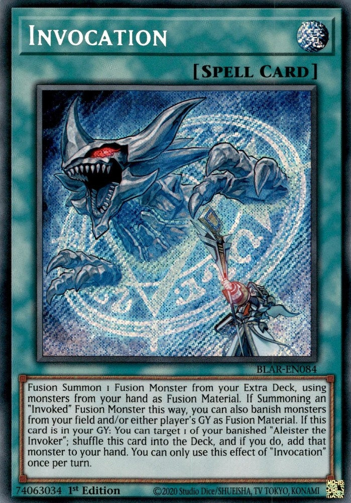 Image for Invocation (BLAR-EN084) (BLAR) - YuGiOh