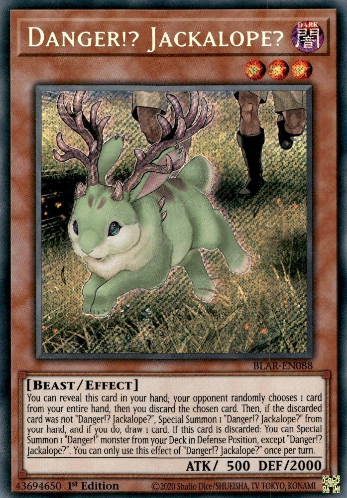 Image for Danger!? Jackalope? (BLAR-EN088) (BLAR) - YuGiOh