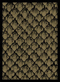 Image for Double Matte Sleeve - Dragonhide - Gold (50-Pack) - Card Sleeves