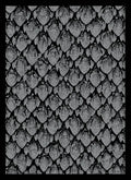 Image for Double Matte Sleeve - Dragonhide - Silver (50-Pack) - Card Sleeves