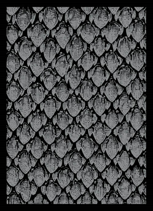 Image for Double Matte Sleeve - Dragonhide - Silver (50-Pack) - Card Sleeves