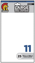 Image for Clear Board Game Sleeves - Large Rectangle (25-Pack) - Card Sleeves