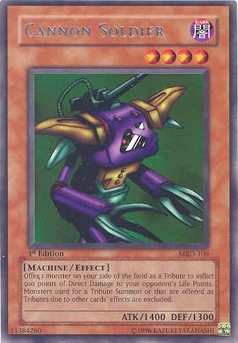 Image for Cannon Soldier (MRD-106) (MRD) - YuGiOh