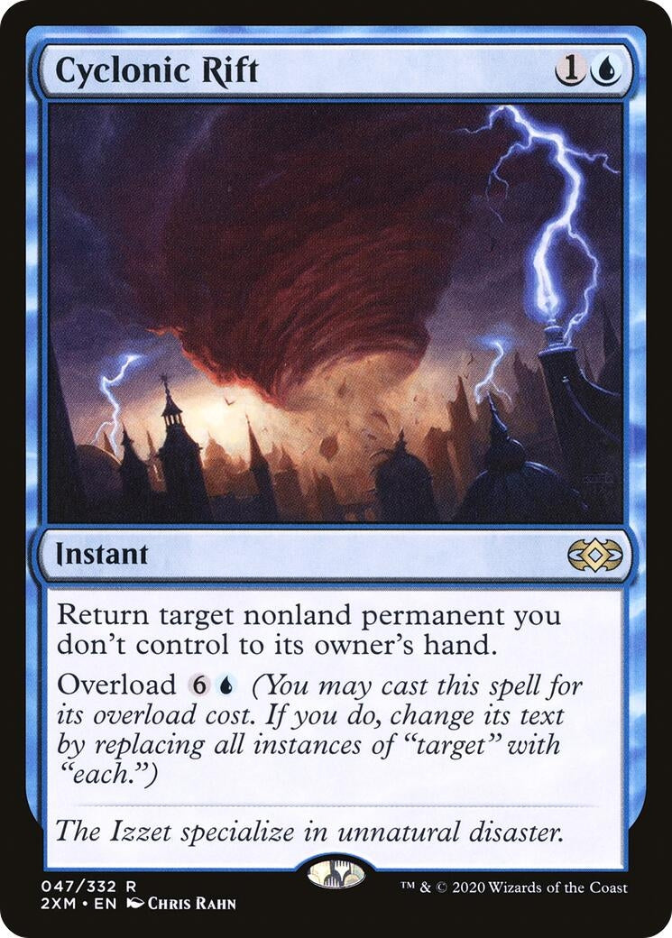 Image for Cyclonic Rift (47) (Double Masters) - Magic: The Gathering