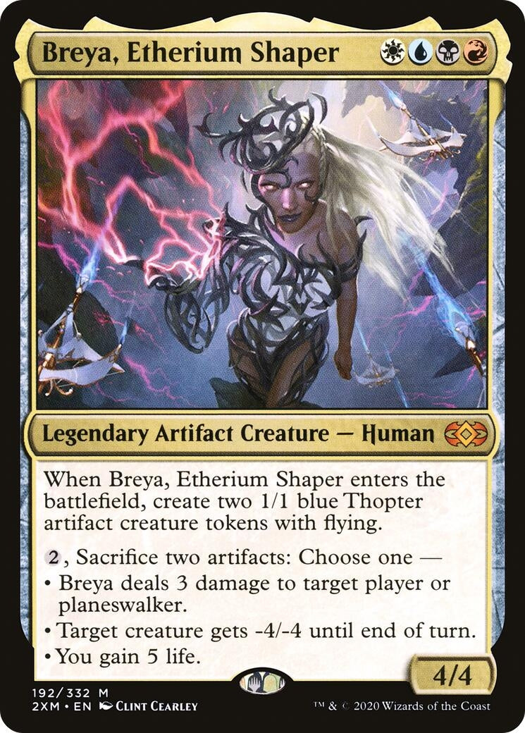 Image for Breya, Etherium Shaper (192) (Double Masters) - Magic: The Gathering
