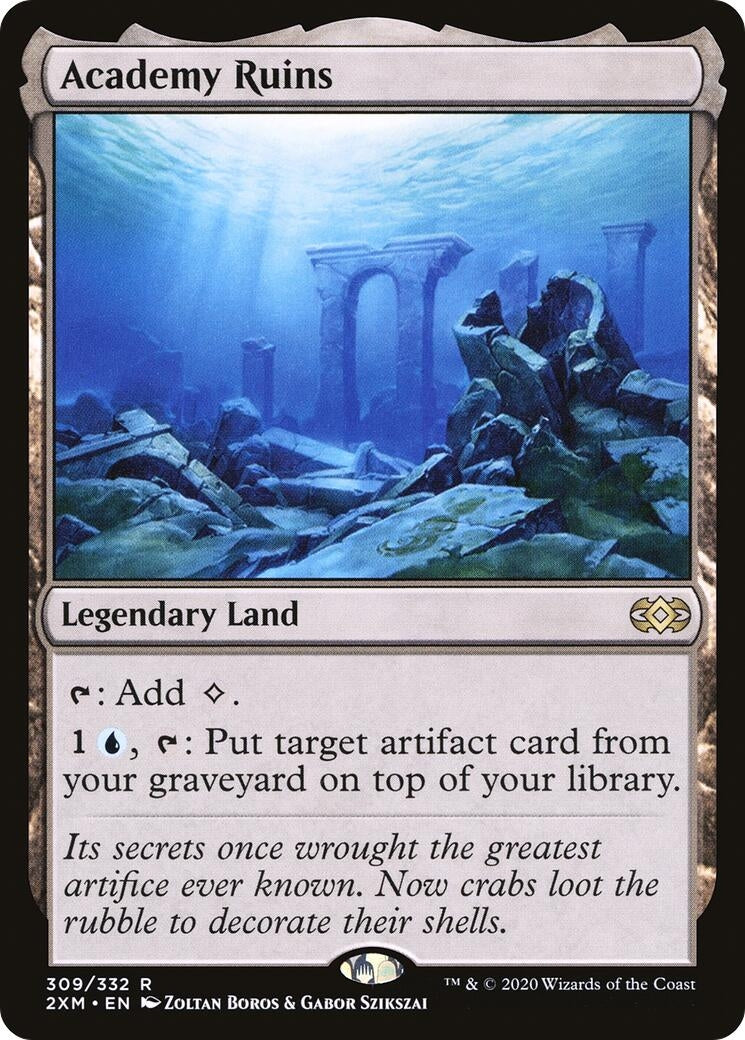 Image for Academy Ruins (309) (Double Masters) - Magic: The Gathering