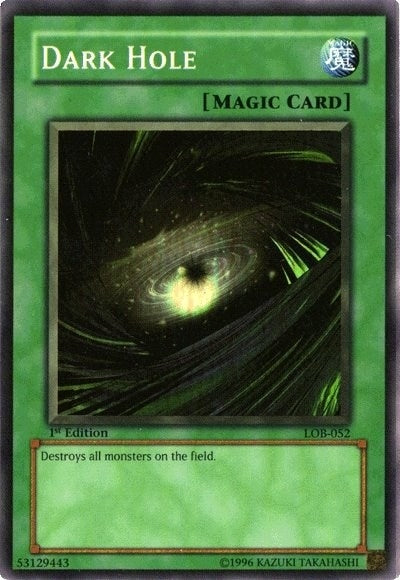 Image for Dark Hole (Magic) (LOB-052) (LOB) - YuGiOh