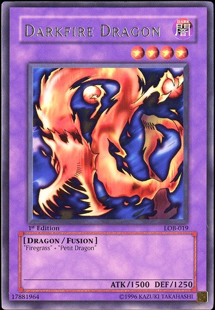 Image for Darkfire Dragon (LOB-019) (LOB) - YuGiOh