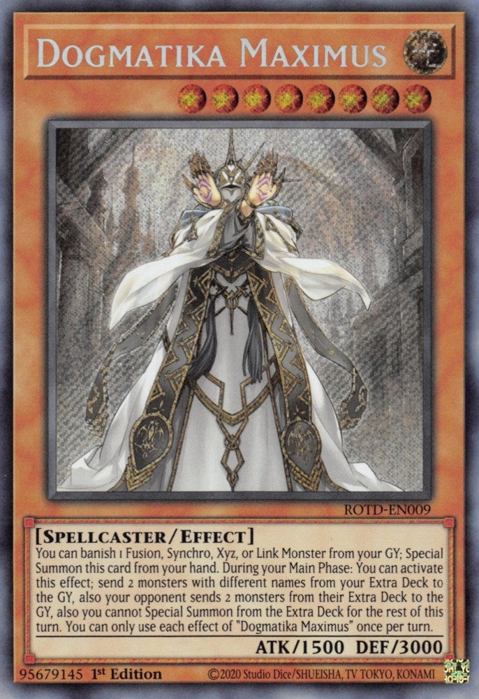 Image for Dogmatika Maximus (ROTD-EN009) (ROTD) - YuGiOh