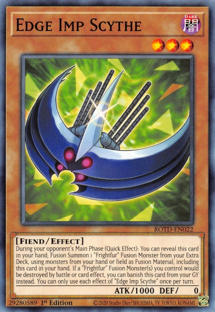 Image for Edge Imp Scythe (ROTD-EN022) (ROTD) - YuGiOh