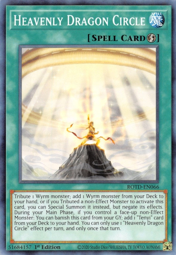 Image for Heavenly Dragon Circle (ROTD-EN066) (ROTD) - YuGiOh