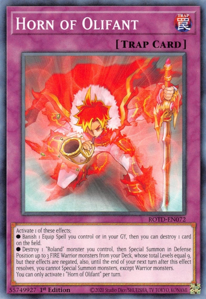 Image for Horn of Olifant (ROTD-EN072) (ROTD) - YuGiOh