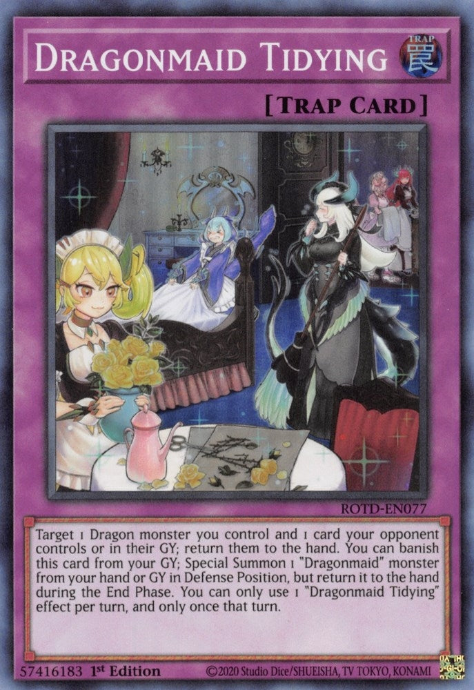 Image for Dragonmaid Tidying (ROTD-EN077) (ROTD) - YuGiOh